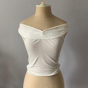 Urban Outfitters off-the-shoulder crop top